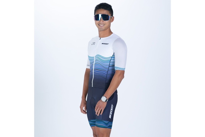 MEN'S TRI AERO JERSEY (Crowie) セパレート トップス トライアスロン トライジャージ ZMT15070
