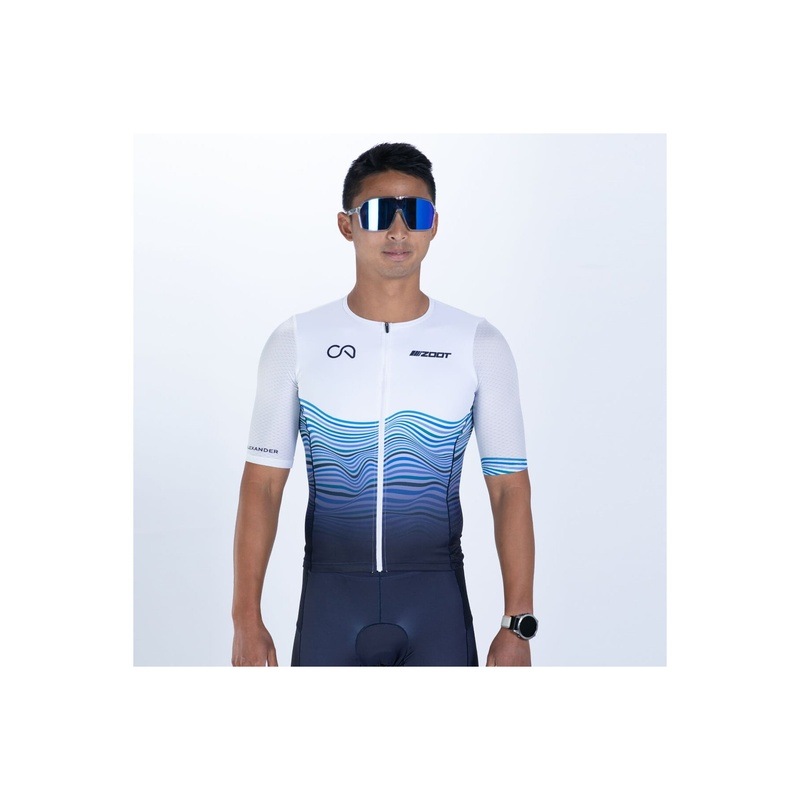 MEN'S TRI AERO JERSEY (Crowie) セパレート トップス トライアスロン トライジャージ ZMT15070