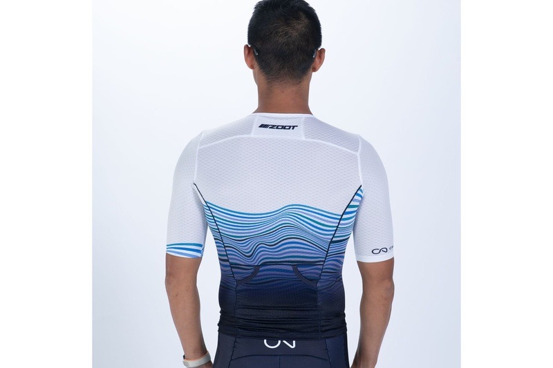 MEN'S TRI AERO JERSEY (Crowie) セパレート トップス トライアスロン トライジャージ ZMT15070