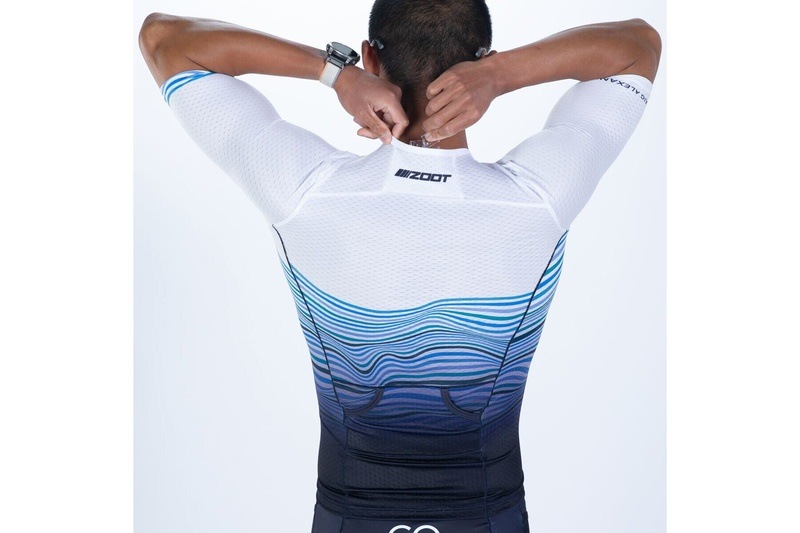 MEN'S TRI AERO JERSEY (Crowie) セパレート トップス トライアスロン トライジャージ ZMT15070