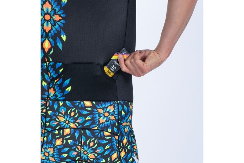 MEN'S TRI AERO FZ RACESUIT (Kaleidoscope) トライスーツ ワンピース トライウエア トライアスロンZMT35095