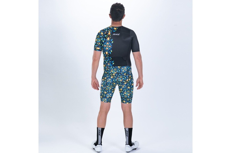 MEN'S TRI AERO FZ RACESUIT (Kaleidoscope) トライスーツ ワンピース トライウエア トライアスロンZMT35095