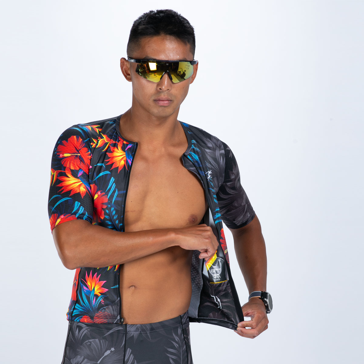 MEN'S TRI AERO JERSEY (King Kam) セパレート トップス トライアスロン トライジャージ ZMT150740