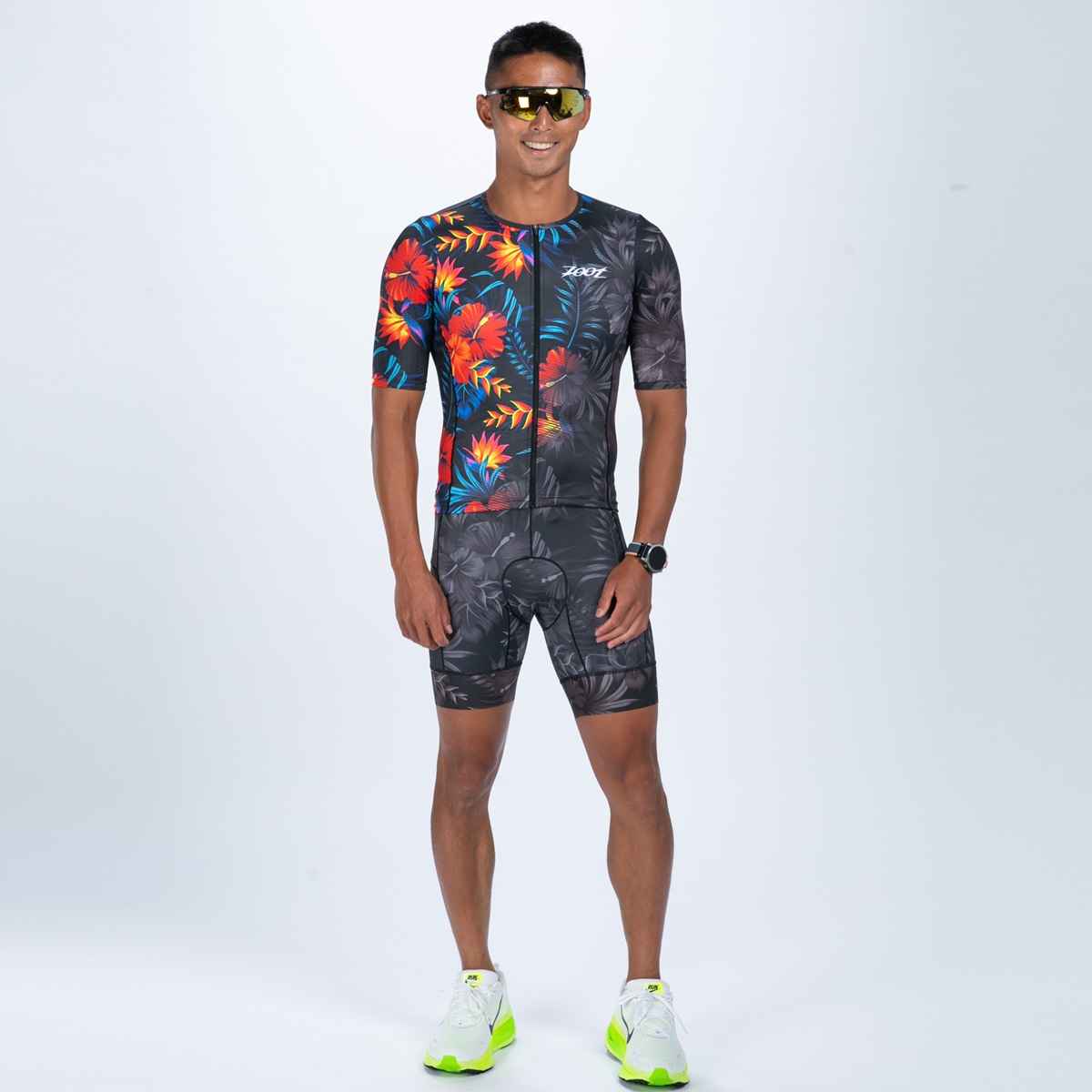 MEN'S TRI AERO JERSEY (King Kam) セパレート トップス トライアスロン トライジャージ ZMT150740