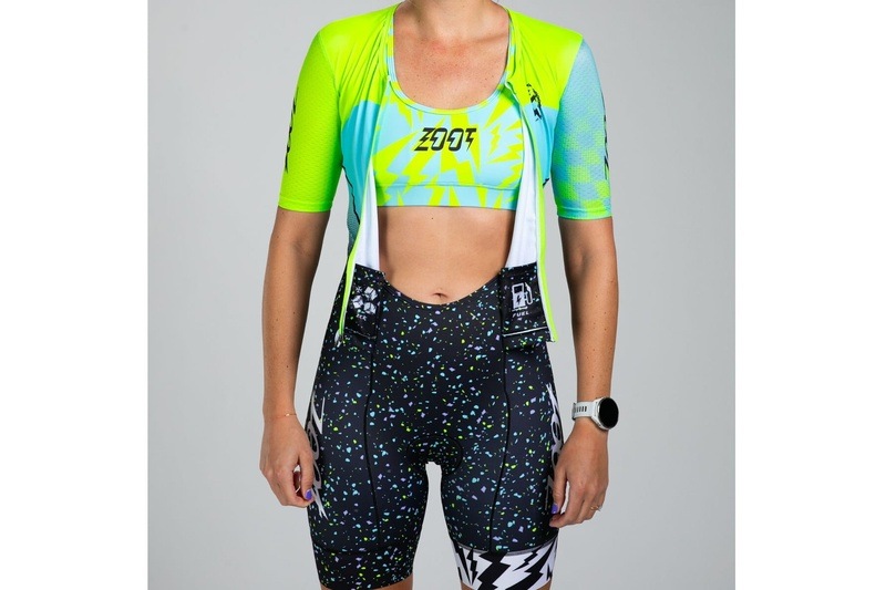 Women Electric Tri FZ Racesuit トライアスロン トライスーツ ZFT35076
