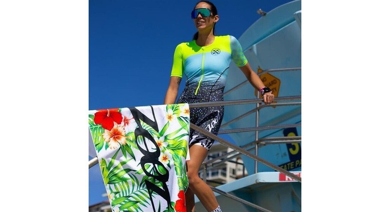 Women Electric Tri FZ Racesuit トライアスロン トライスーツ ZFT35076