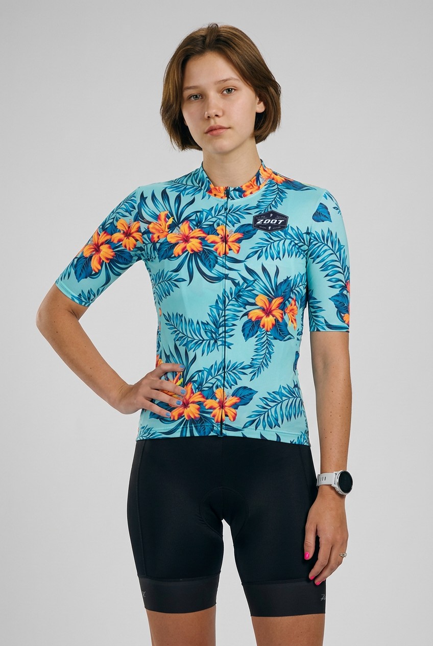 WMN'S CYCLE AERO JERSEY (Hula) サイクルジャージ トップス ZFC11087012