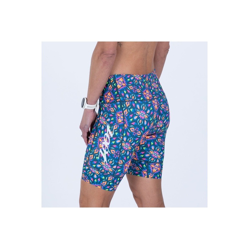 WOMEN TRI 8 SHORT (Kaleidoscope)トライアスロン セパレート トライショーツ トライパンツ ZFT23067
