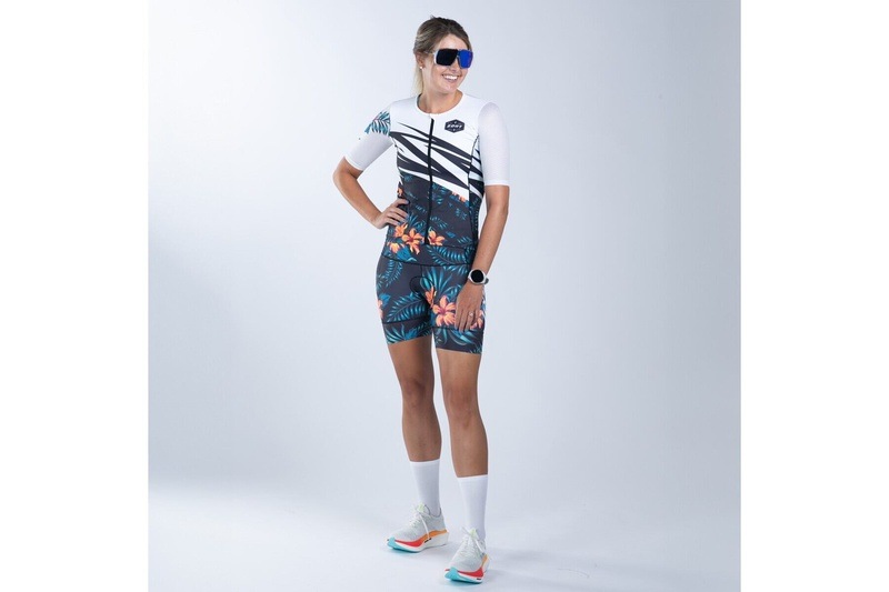 WMN'S TRI  AERO JERSEY (Hula) セパレート トップス トライアスロン トライジャージ ZFT15062012