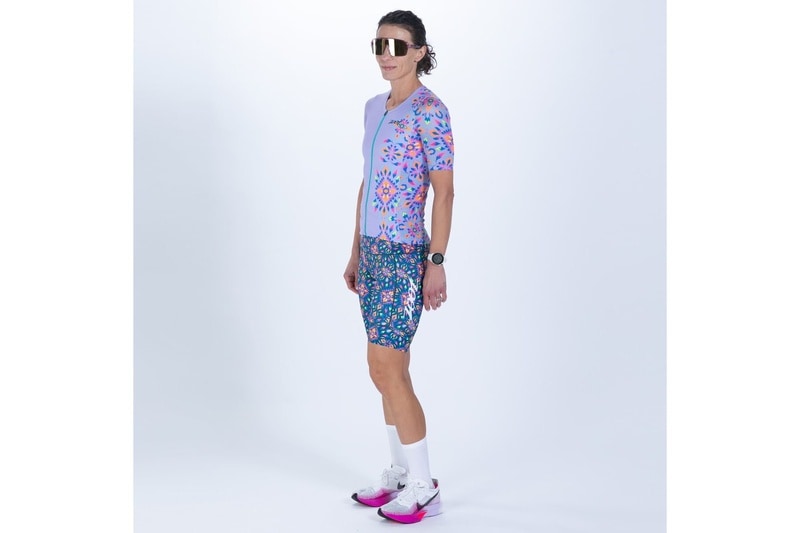 WOMEN'S TRI AERO JERSEY (Kaleidoscope) セパレート トップス トライアスロン トライジャージ ZFT15072