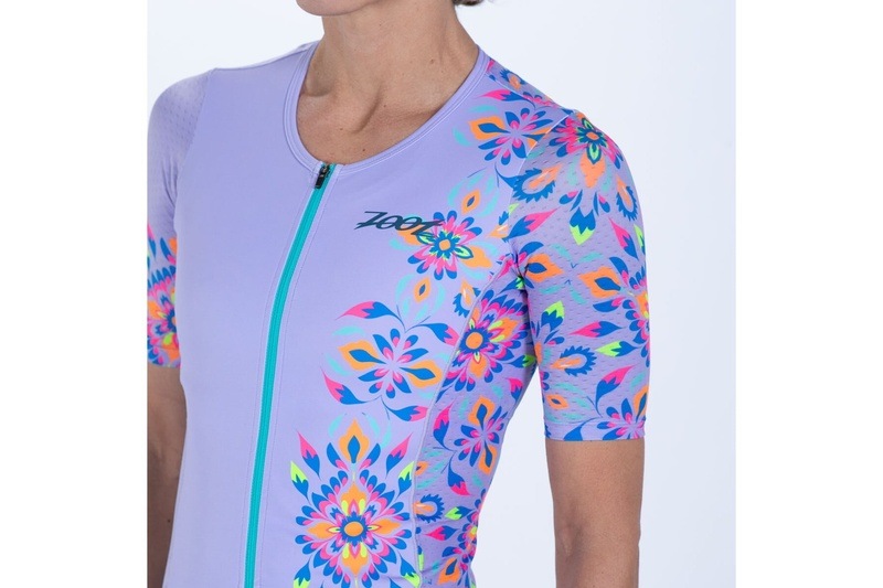 WOMEN'S TRI AERO JERSEY (Kaleidoscope) セパレート トップス トライアスロン トライジャージ ZFT15072