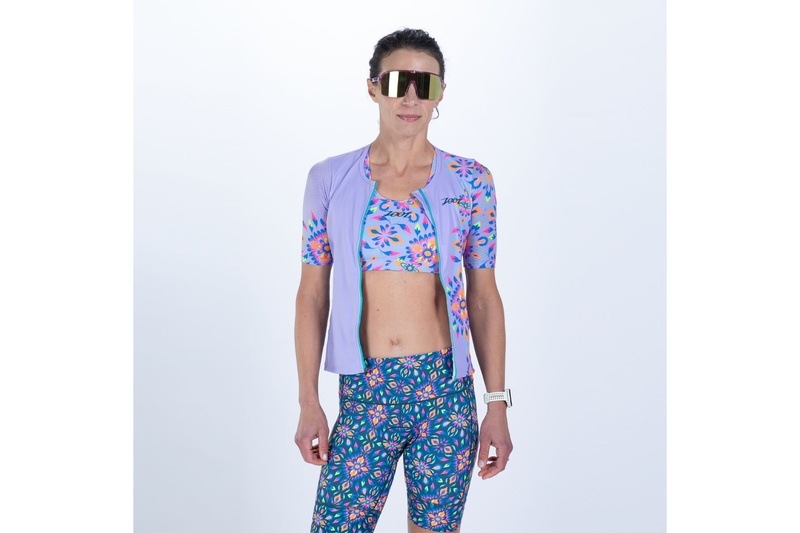 WOMEN'S TRI AERO JERSEY (Kaleidoscope) セパレート トップス トライアスロン トライジャージ ZFT15072