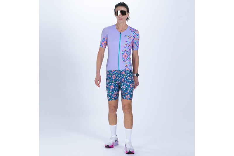 WOMEN'S TRI AERO JERSEY (Kaleidoscope) セパレート トップス トライアスロン トライジャージ ZFT15072