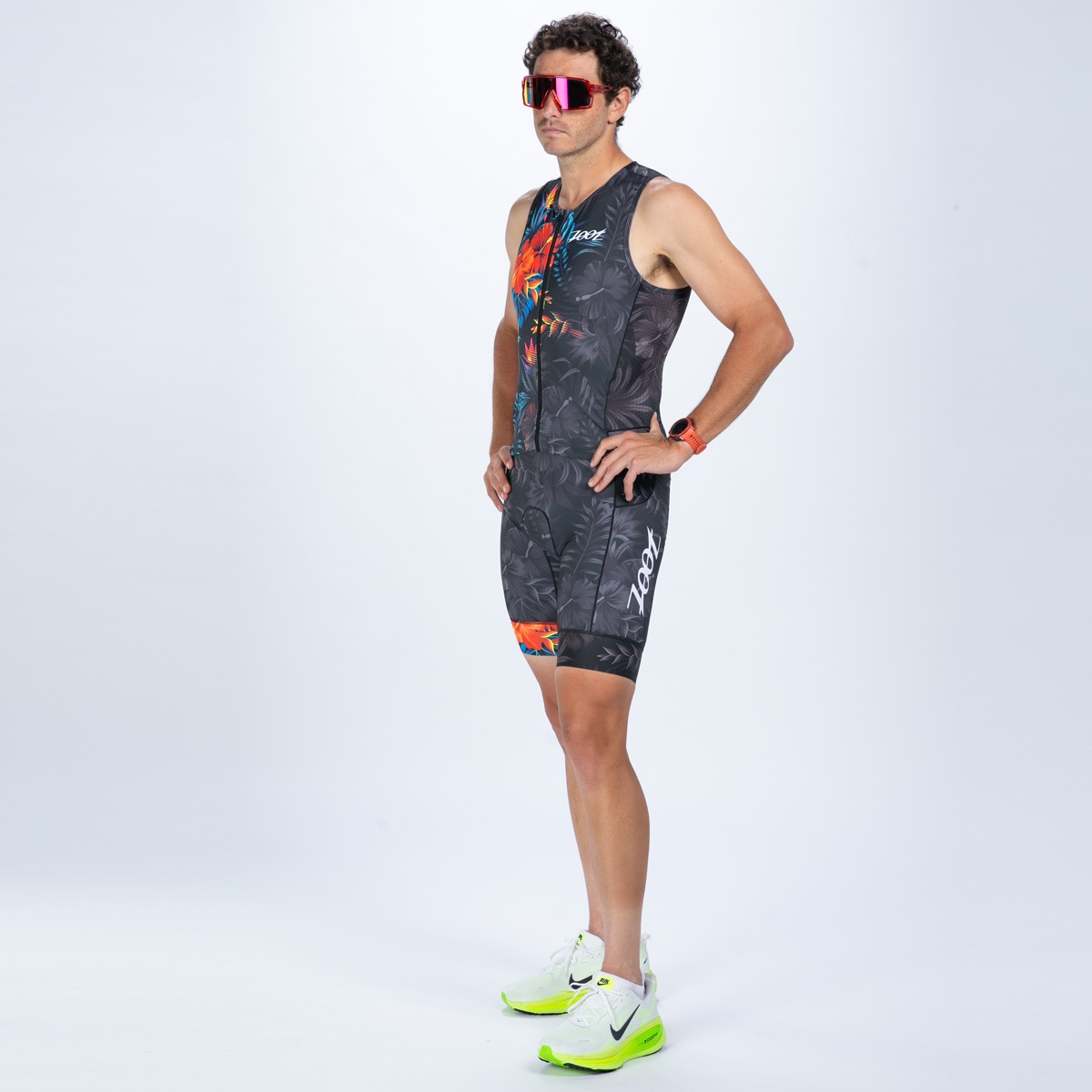 MEN'S TRI SLVS FZ RACESUIT (King Kam)トライスーツ ワンピース スリーブレス  ZMT360370