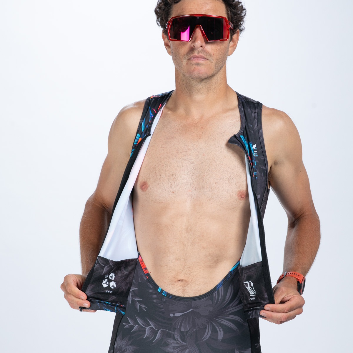 MEN'S TRI SLVS FZ RACESUIT (King Kam)トライスーツ ワンピース スリーブレス  ZMT360370