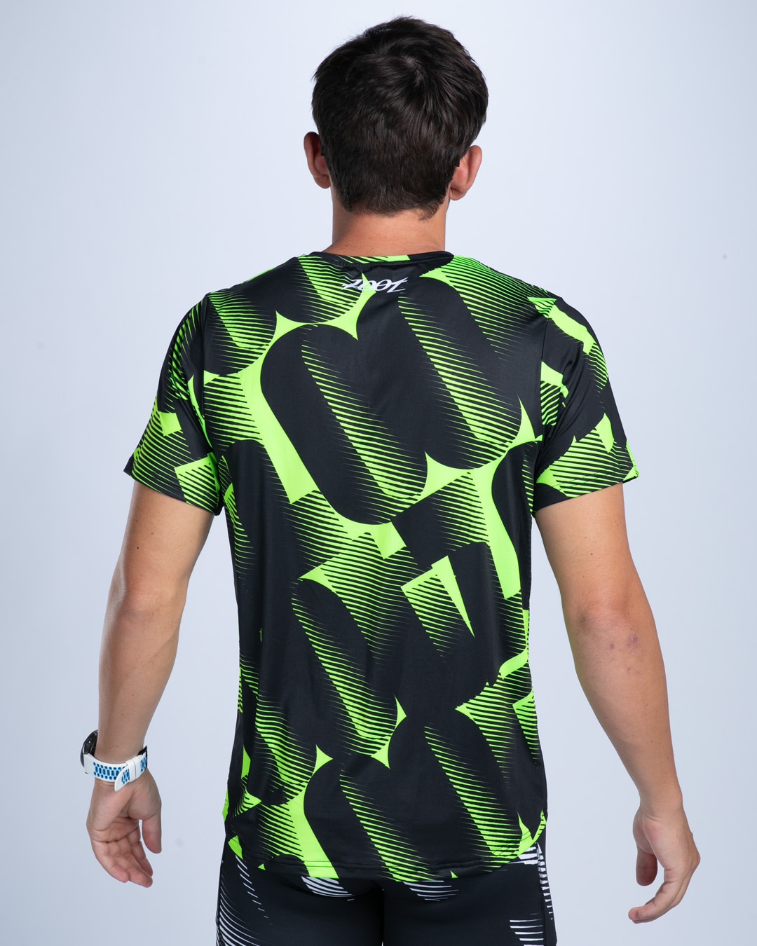 MEN'S RUN TEE (ICON) メンズ アスリート専用 エアロランシャツ ZMR120340