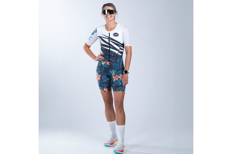 WMN'S TRI  AERO  FZ RACESUIT  (Hula) トライアスロン トライスーツ トライウエア ZFT35087012