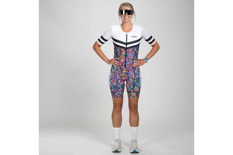 WOMEN TRI AERO FZ RACESUIT (MARIPOSA) トライアスロン トライスーツ トライウエア ZFT35080