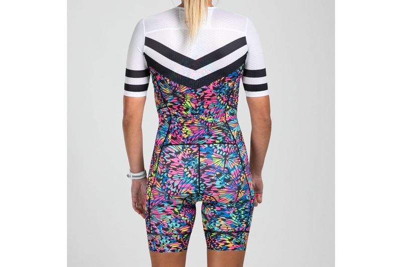 WOMEN TRI AERO FZ RACESUIT (MARIPOSA) トライアスロン トライスーツ トライウエア ZFT35080