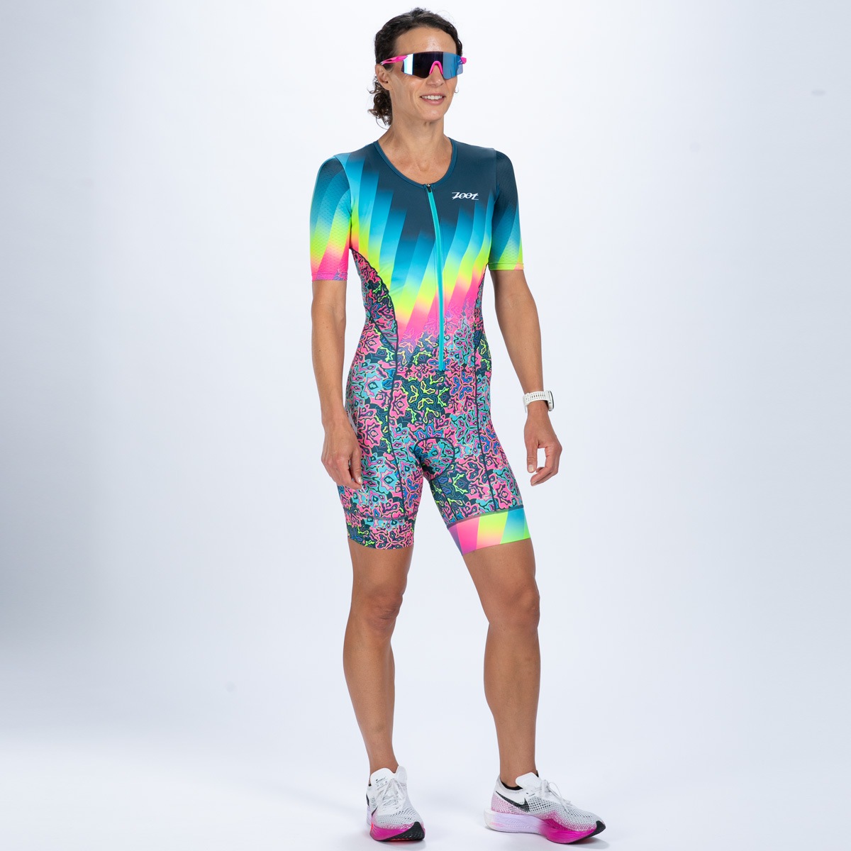 WOMEN'S TRI AERO FZ RACESUIT (Costa Del Sol) トライアスロン トライ