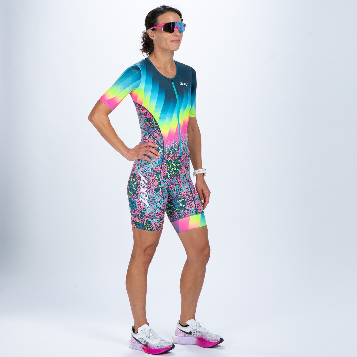 WOMEN'S TRI AERO FZ RACESUIT (Costa Del Sol) トライアスロン トライ