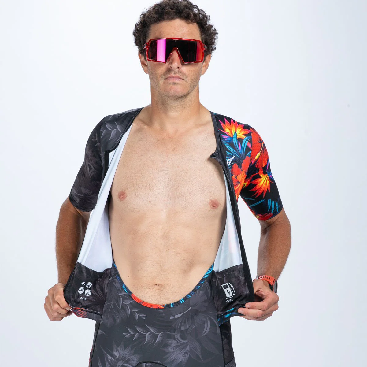 MEN'S TRI AERO FZ RACESUIT (King Kam) トライスーツ ワンピース トライウエア トライアスロン  ZMT150740
