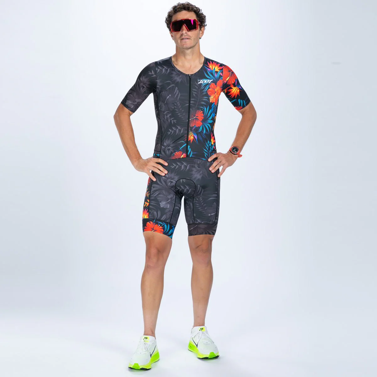 MEN'S TRI AERO FZ RACESUIT (King Kam) トライスーツ ワンピース トライウエア トライアスロン  ZMT150740