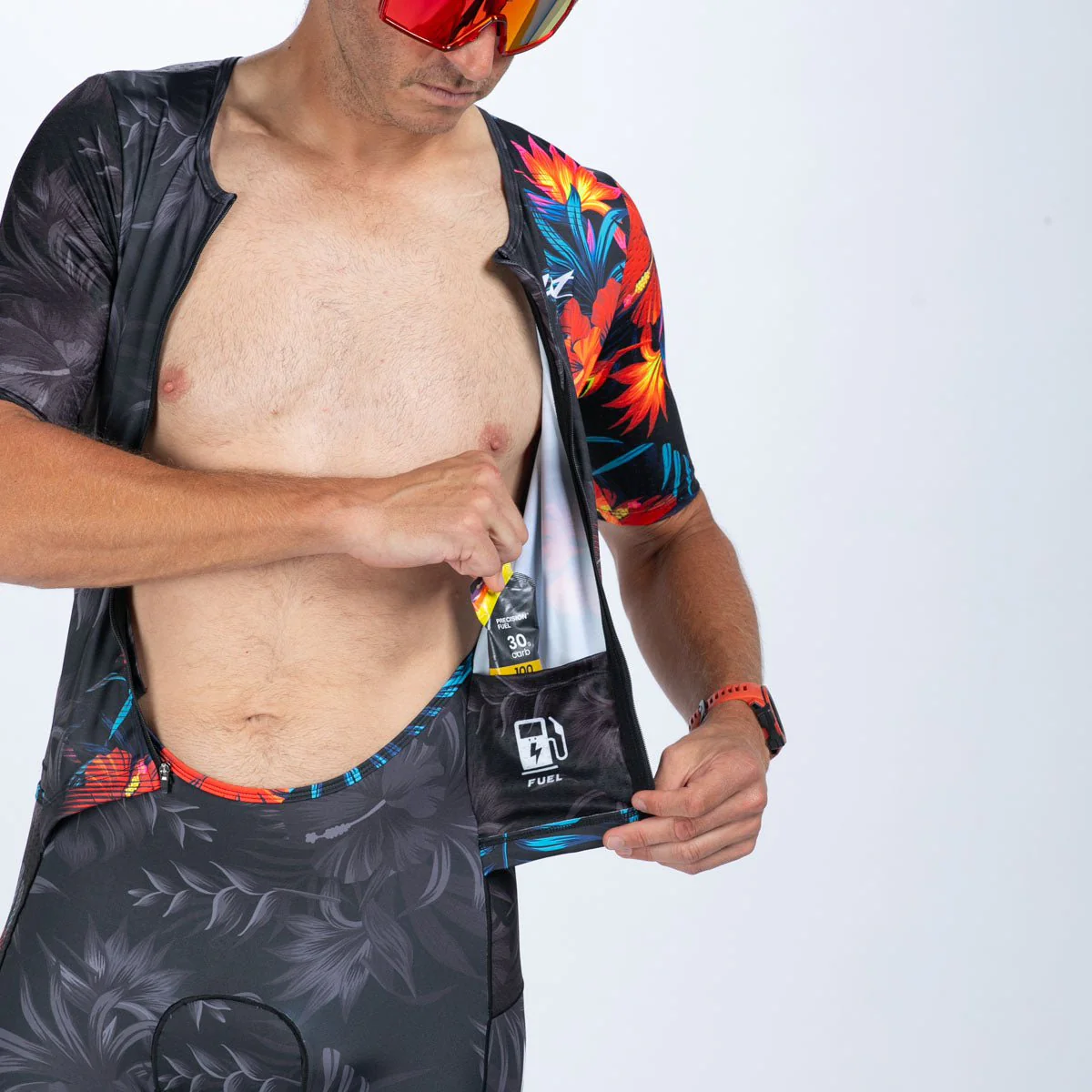 MEN'S TRI AERO FZ RACESUIT (King Kam) トライスーツ ワンピース トライウエア トライアスロン  ZMT150740