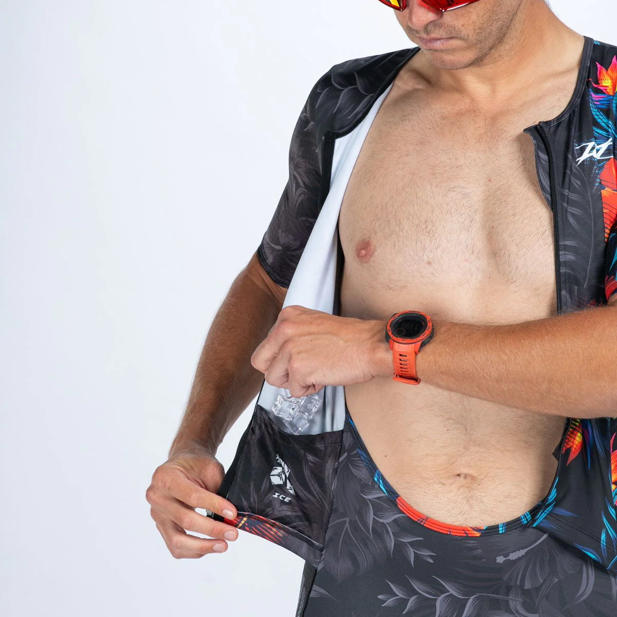 MEN'S TRI AERO FZ RACESUIT (King Kam) トライスーツ ワンピース トライウエア トライアスロン  ZMT150740