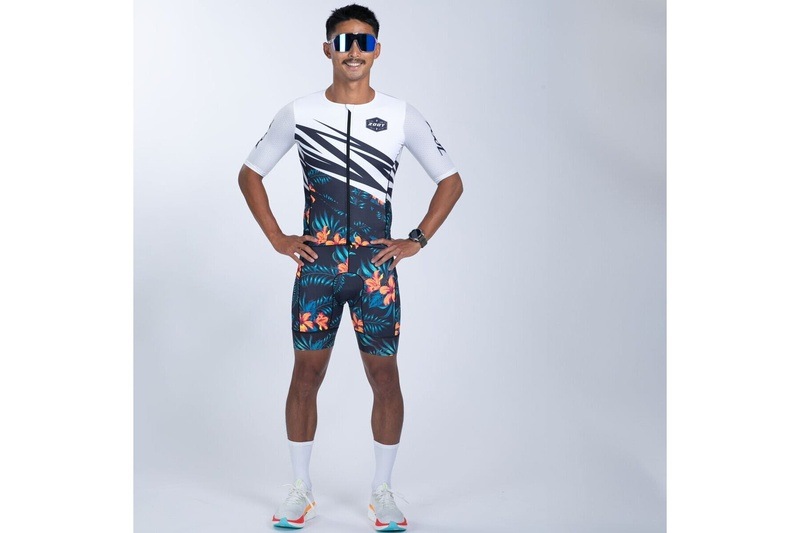 MEN'S TRI  AERO JERSEY (Hula) セパレート トップス トライアスロン トライジャージ ZMT15060012