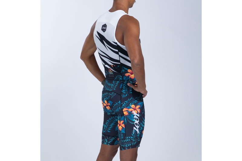 MEN'S TRI SLVS FZ RACESUIT (Hula) トライスーツ ワンピース スリーブレス ZMT36024012
