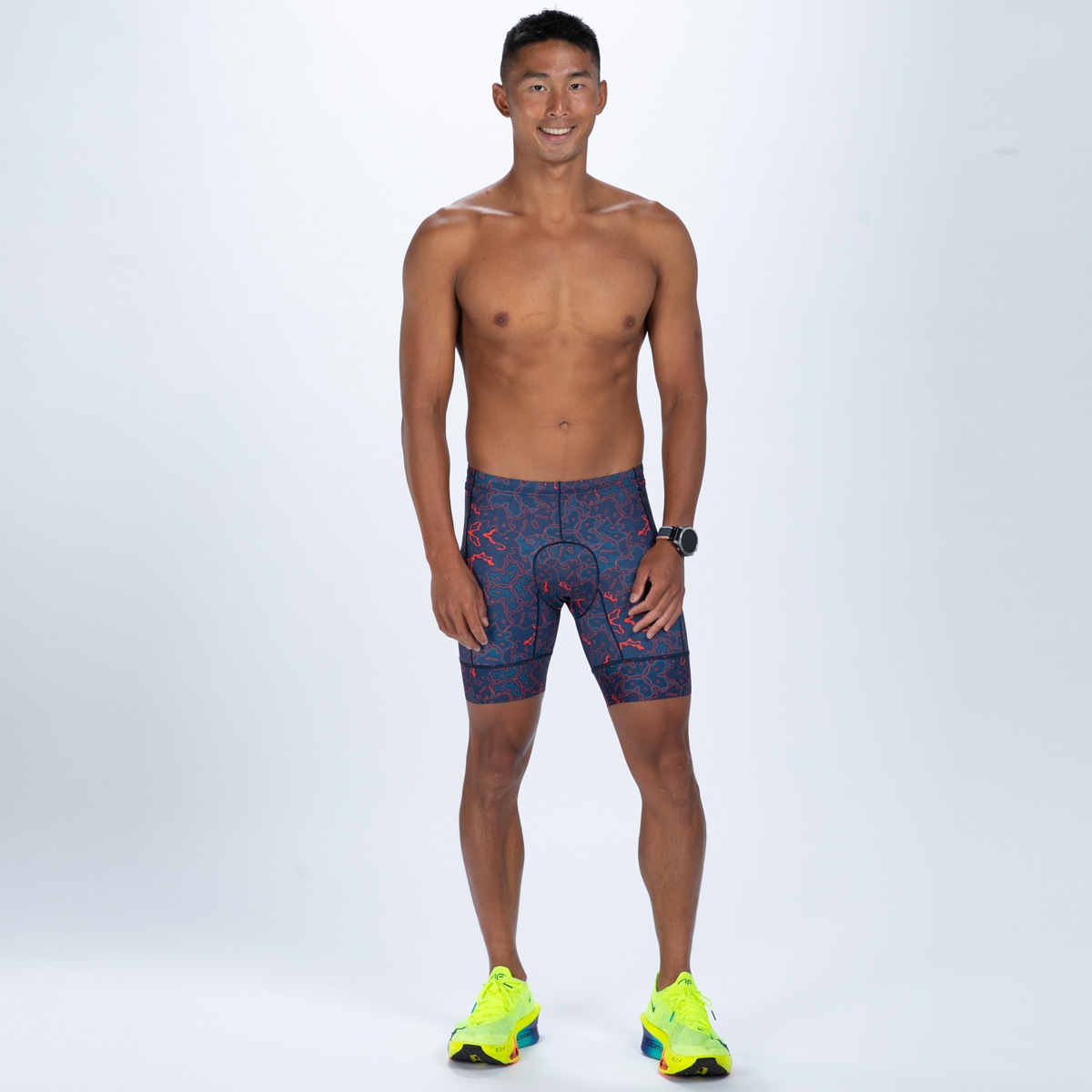 TYR（ティア） トライアスロン用セパレートウェア上下セット　S MEN'S TRI 7 SHORT (Costa Del Sol) トライアスロン セパレート トライ