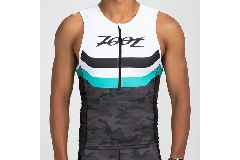 MEN TRI TANK (CAMOUFLAGE) トライタンク セパレート トライスーツ トップス ZMT11064