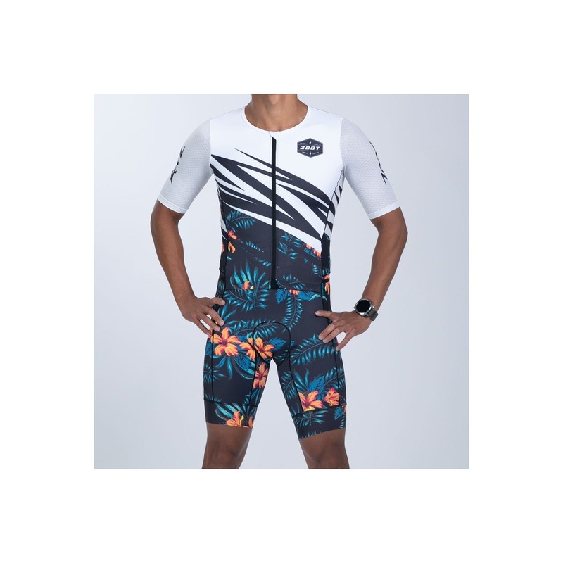 MEN'S TRI  AERO FZ RACESUIT  (Hula) トライスーツ ワンピース トライウエア トライアスロン ZMT35083012