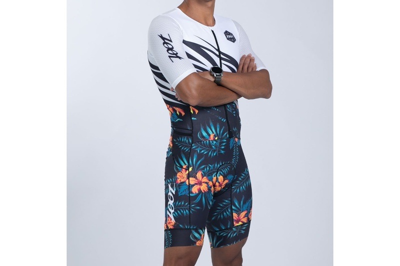 MEN'S TRI  AERO FZ RACESUIT  (Hula) トライスーツ ワンピース トライウエア トライアスロン ZMT35083012