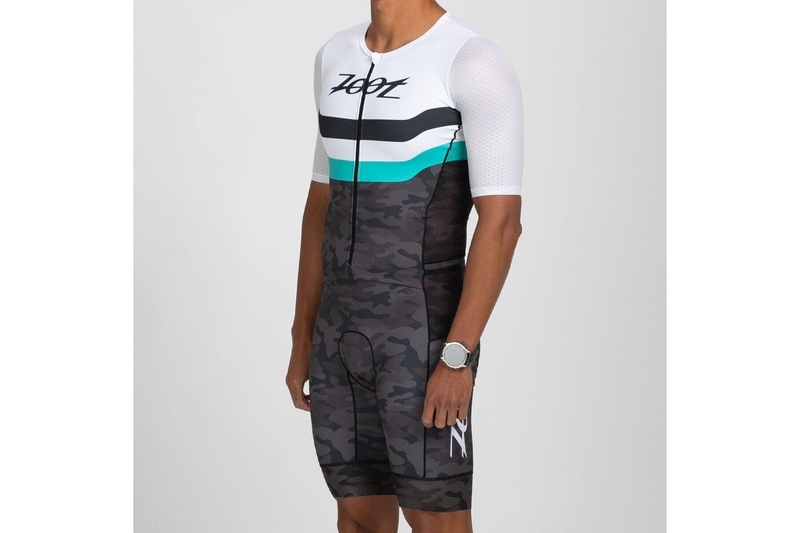 MEN TRI AERO FZ RACESUIT (CAMOUFLAGE) トライアスロン トライスーツ トライウエア ZMT35077