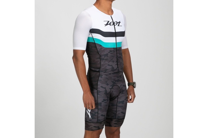 MEN TRI AERO FZ RACESUIT (CAMOUFLAGE) トライアスロン トライスーツ トライウエア ZMT35077