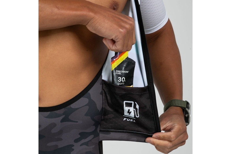 MEN TRI AERO FZ RACESUIT (CAMOUFLAGE) トライアスロン トライスーツ トライウエア ZMT35077