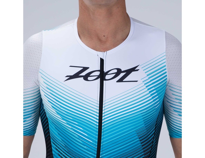MEN TRI AERO FZ RACESUIT (BLUE WAVE) メンズ トライアスロンスーツ トライスーツ トライウエア ZMT35069