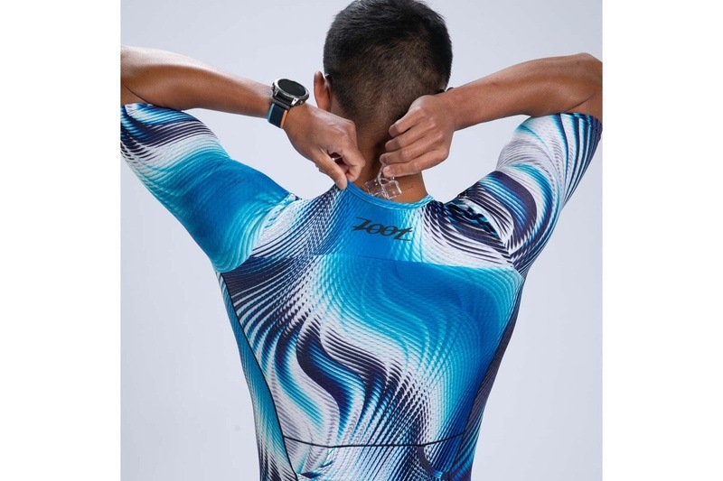 MEN'S TRI AERO FZ RACESUIT (Surge)トライスーツ ワンピース トライウエア トライアスロン ZMT35097