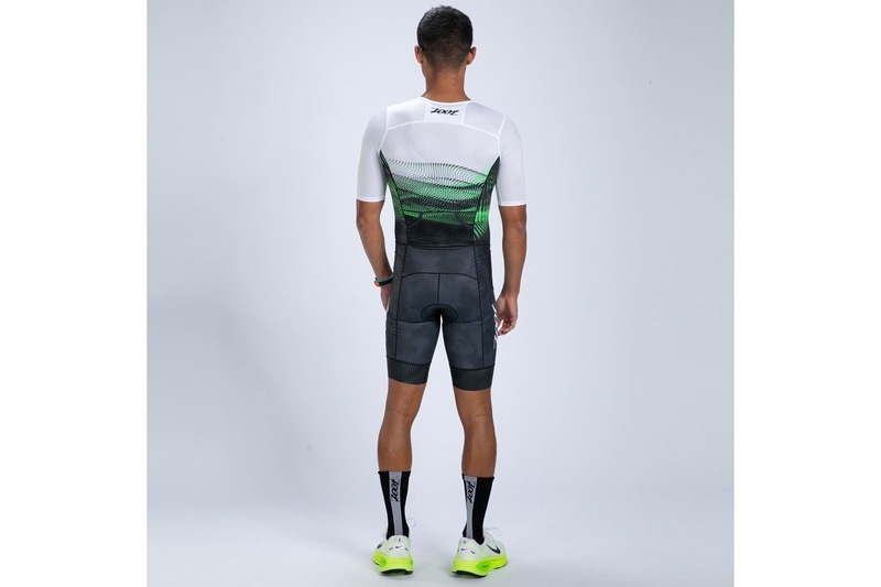 MEN'S TRI AERO FZ RACESUIT (Cadence)トライスーツ ワンピース トライウエア トライアスロン ZMT35098