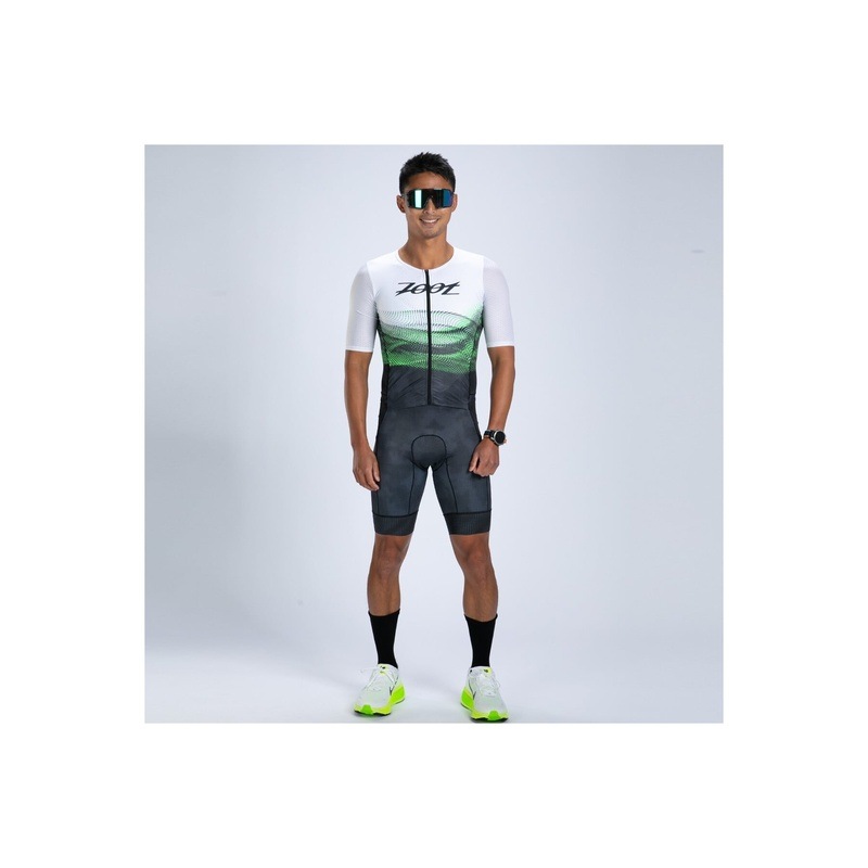 MEN'S TRI AERO FZ RACESUIT (Cadence)トライスーツ ワンピース トライウエア トライアスロン ZMT35098