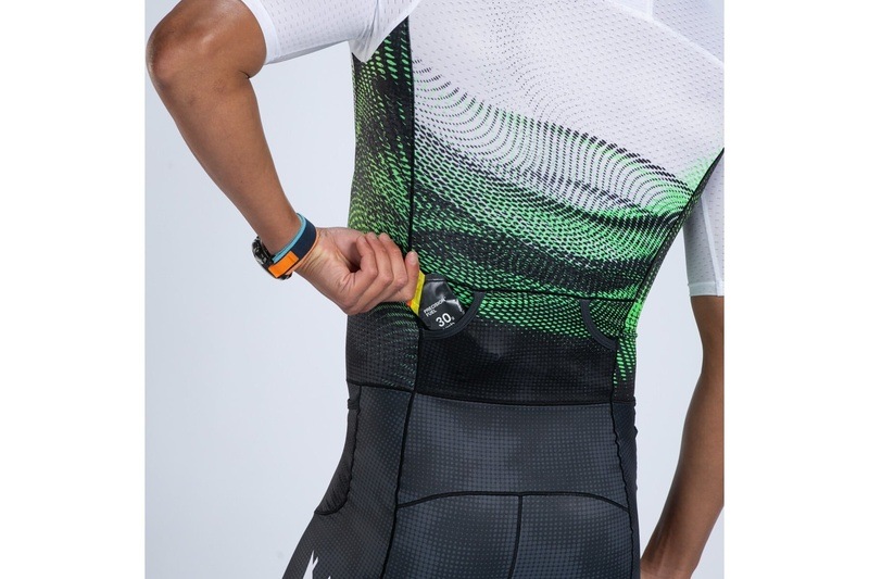 MEN'S TRI AERO FZ RACESUIT (Cadence)トライスーツ ワンピース トライウエア トライアスロン ZMT35098