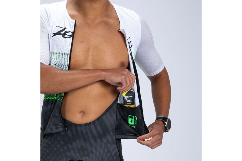 MEN'S TRI AERO FZ RACESUIT (Cadence)トライスーツ ワンピース トライウエア トライアスロン ZMT35098