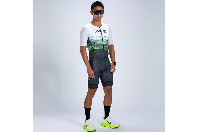 MEN'S TRI AERO FZ RACESUIT (Cadence)トライスーツ ワンピース トライウエア トライアスロン ZMT35098