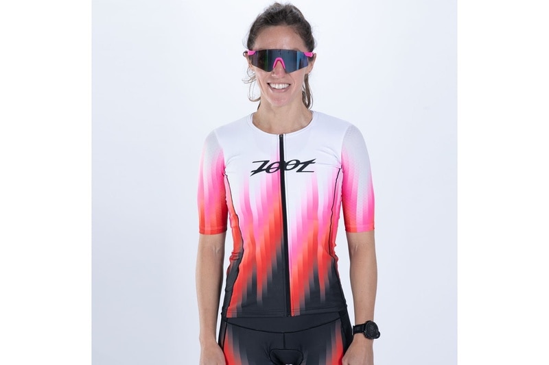 WOMEN'S TRI AERO JERSEY (yoyoyo) セパレート トップス トライアスロン トライジャージ ZFT15070
