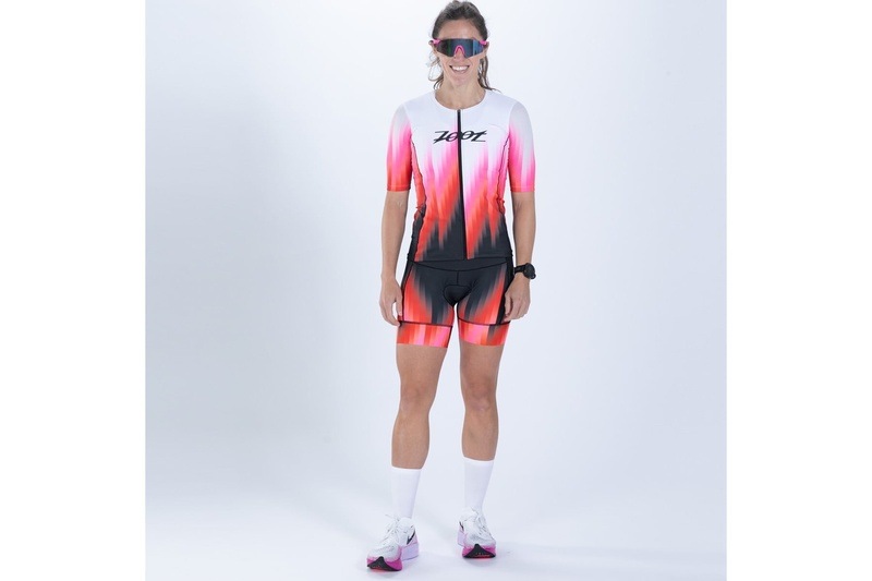 WOMEN'S TRI AERO JERSEY (yoyoyo) セパレート トップス トライアスロン トライジャージ ZFT15070