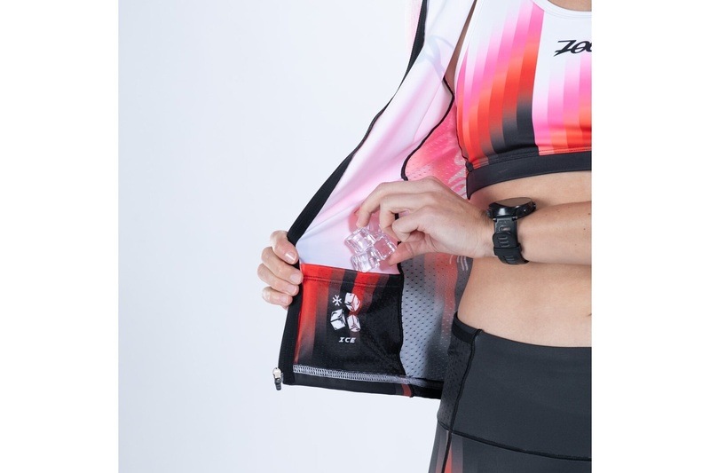 WOMEN'S TRI AERO JERSEY (yoyoyo) セパレート トップス トライアスロン トライジャージ ZFT15070