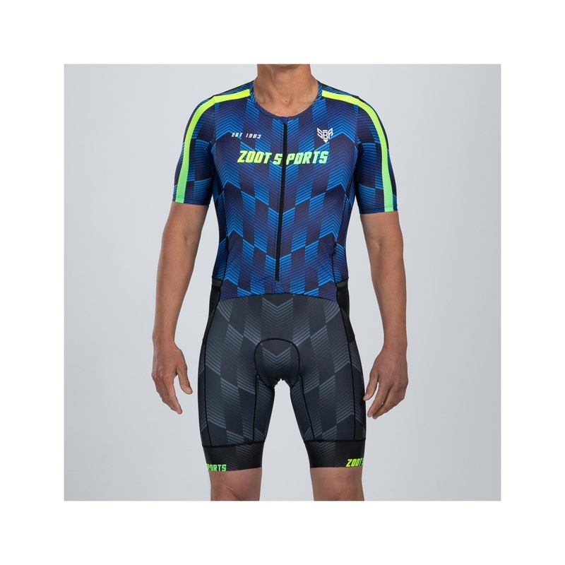 Men's Ltd Tri Aero Fz Racesuit Speedway メンズ トライアスロンスーツ トライスーツ トライウエア Zoot ZMT35055
