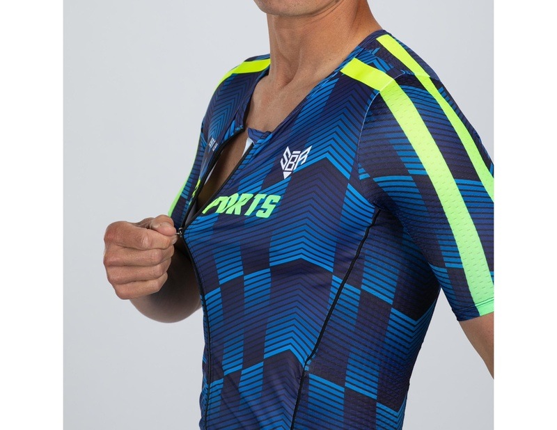 Men's Ltd Tri Aero Fz Racesuit Speedway メンズ トライアスロンスーツ トライスーツ トライウエア Zoot ZMT35055